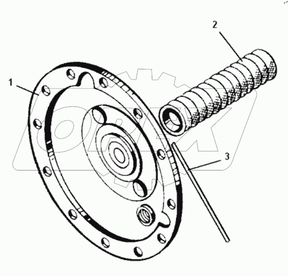  Крышка с муфтой 540-3519139-10
