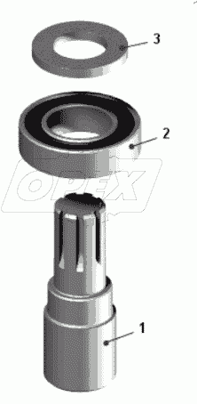 Вал рулевого механизма 75481-3401270-10