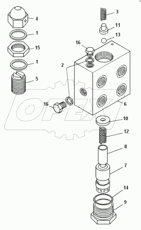  Клапан предохранительный 75481-3406200