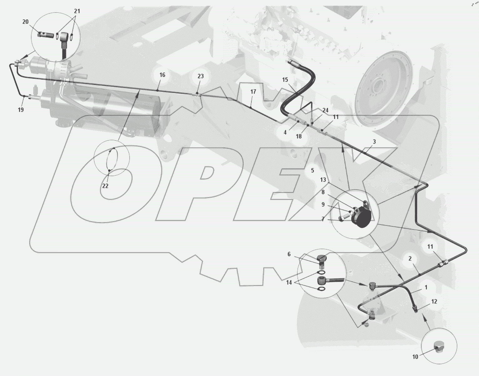  Установка топливопроводов