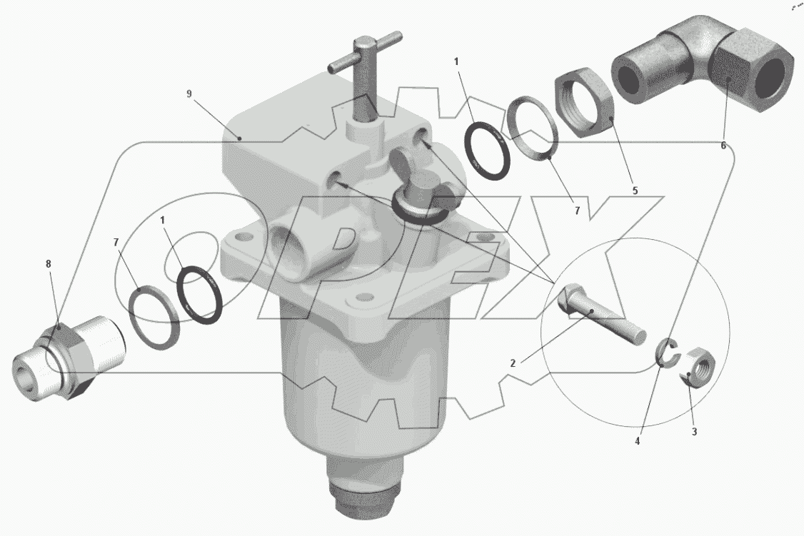  Установка противозамерзателя