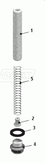  Фитиль в сборе 100-3536030