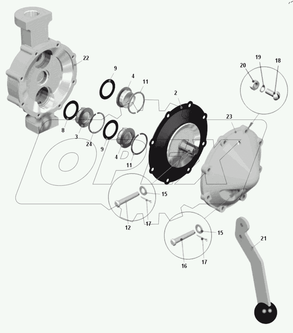  Насос ручной 75481-1133010-01