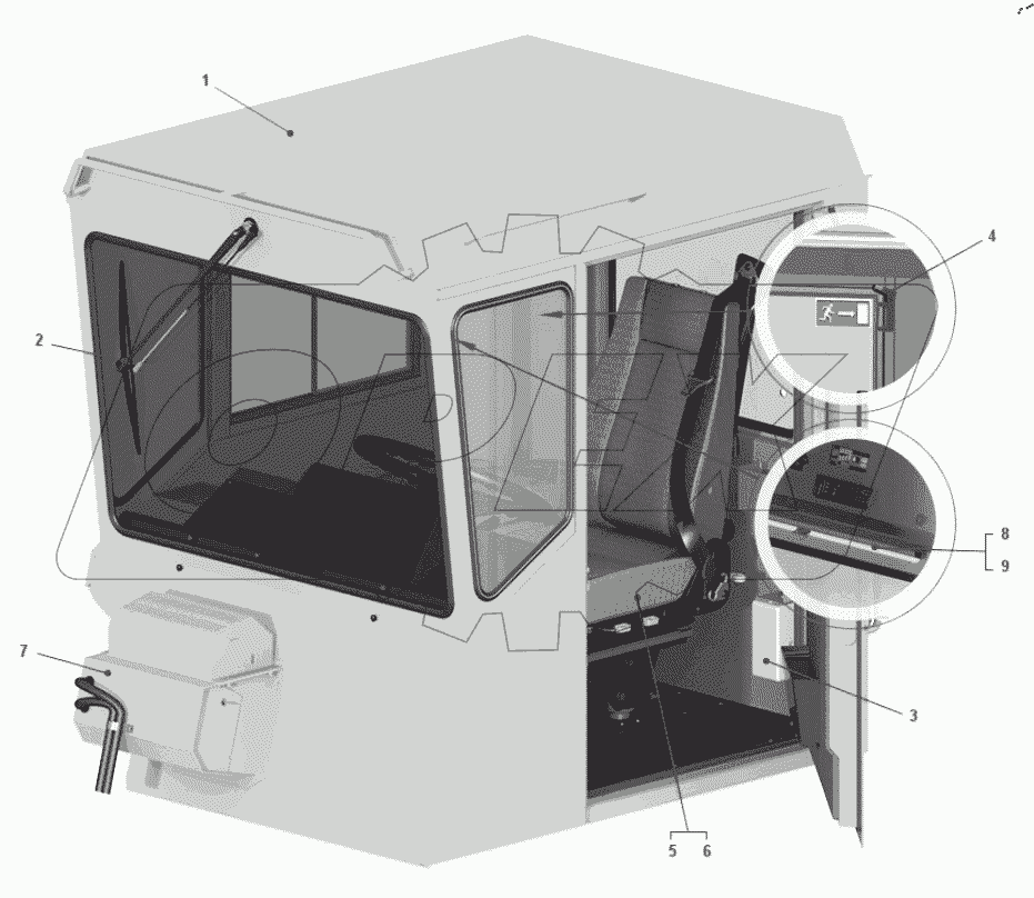  Кабина 7547-5000010-10