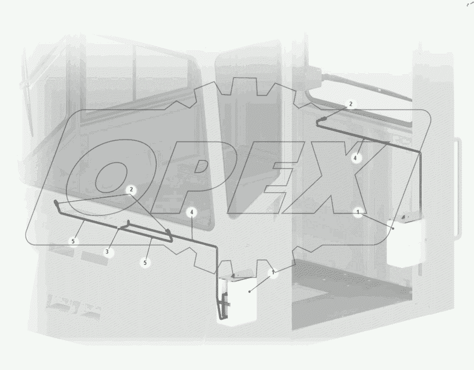  Установка стеклоомывателя 7547-5208002