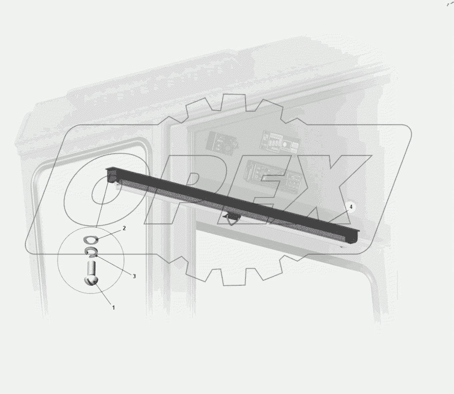  Установка противосолнечной шторки 75481-8204005-30