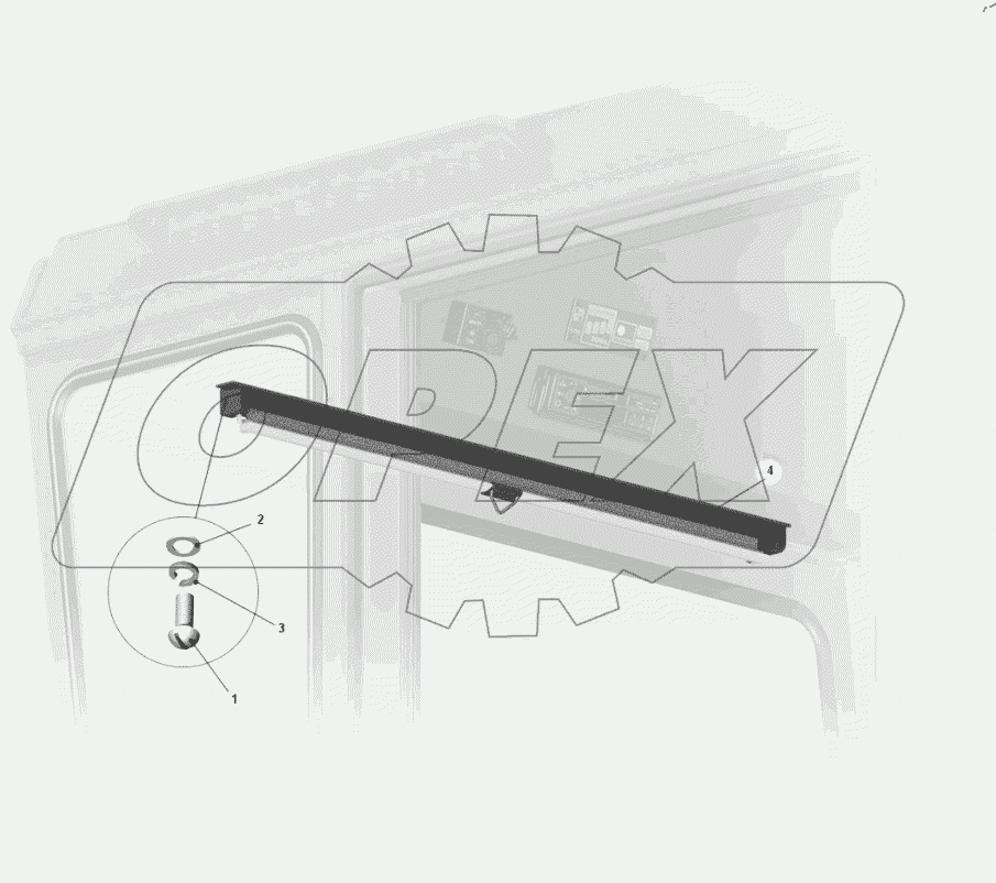  Установка противосолнечной шторки 75481-8204005-20