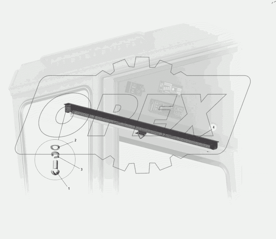  Установка противосолнечной шторки 75481-8204005-30