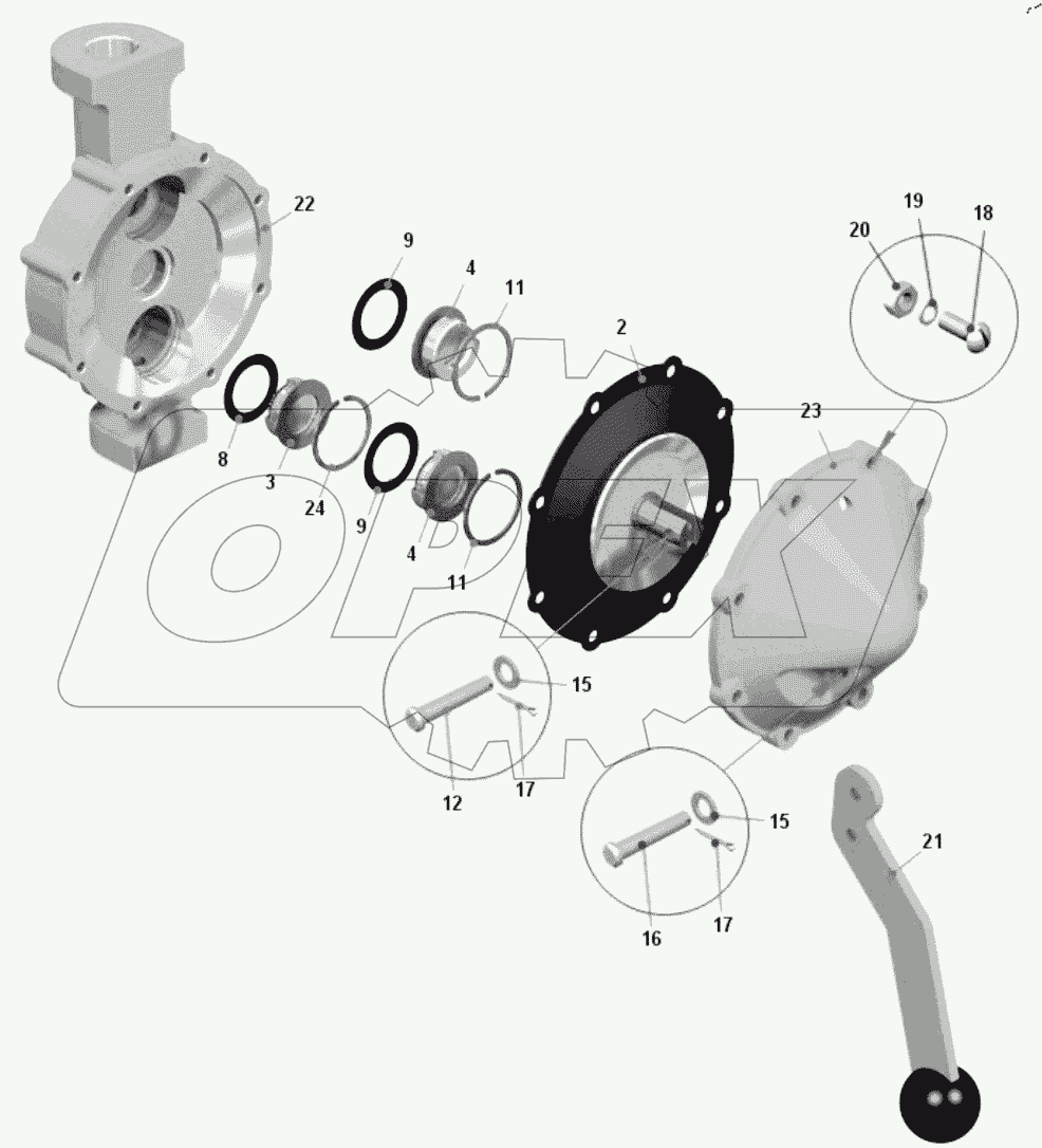  Насос ручной 75481-1133010-01