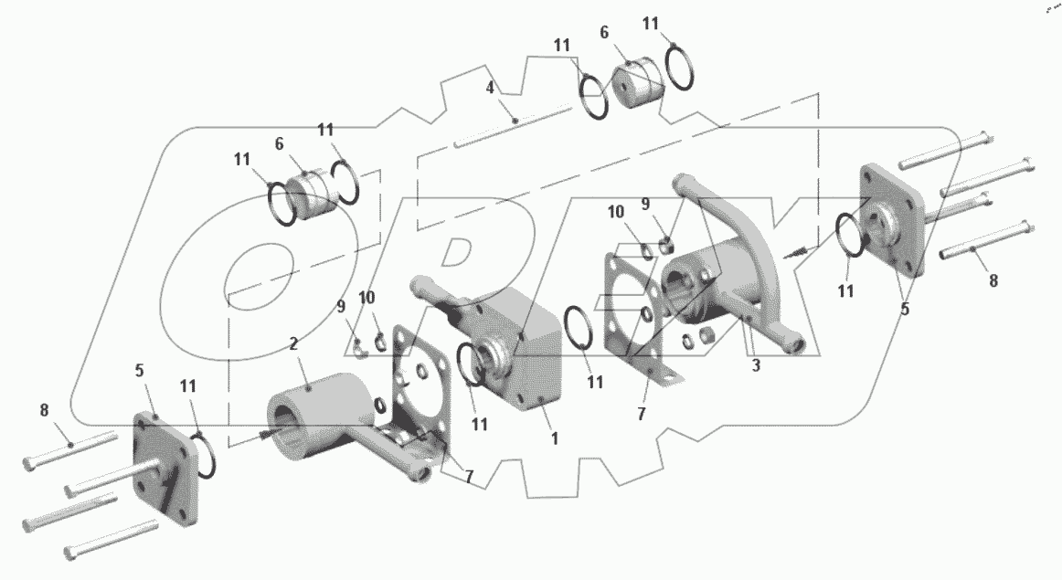  Распределитель топлива