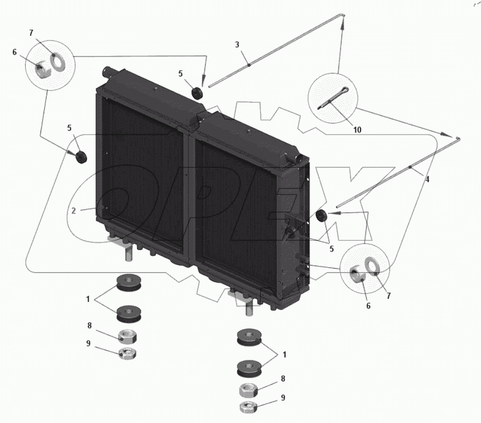  Установка радиаторов