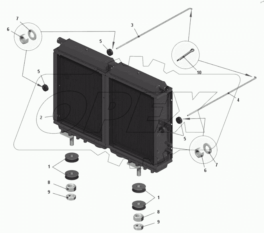  Установка радиаторов