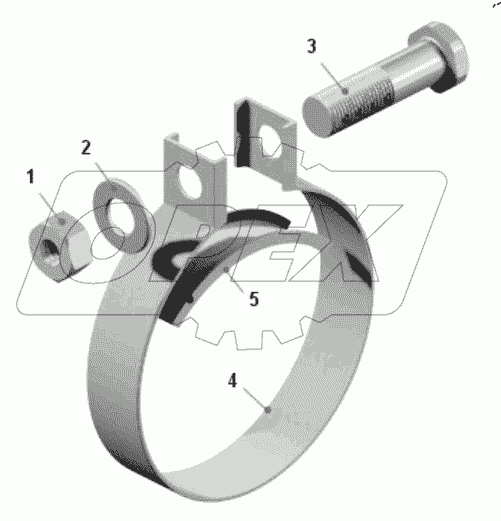  Хомут 75211-1303370