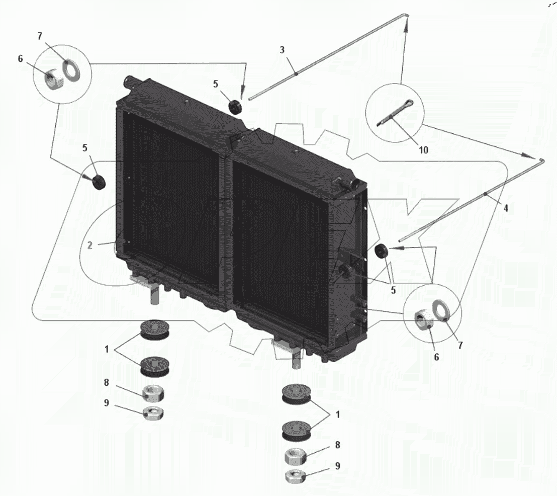  Установка радиаторов
