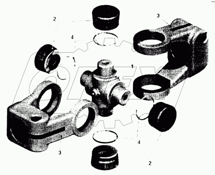  Кардан вала рулевого управления;Cardan of shaft