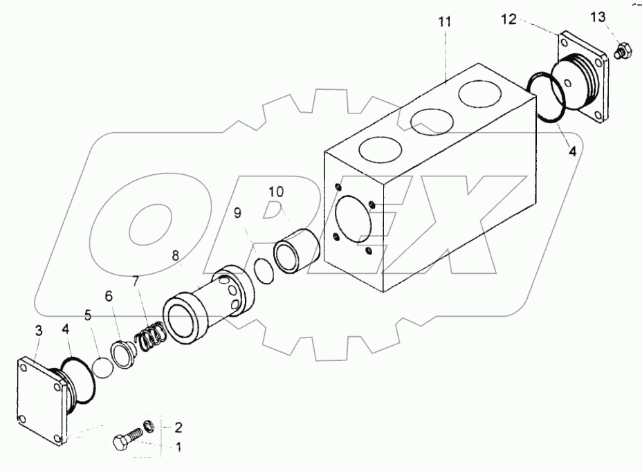  Клапан предохранительный;Safety valve