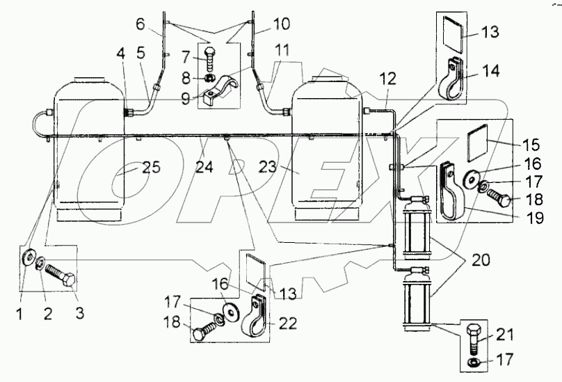  Установка системы пожаротушения;Mounting of sprinkler