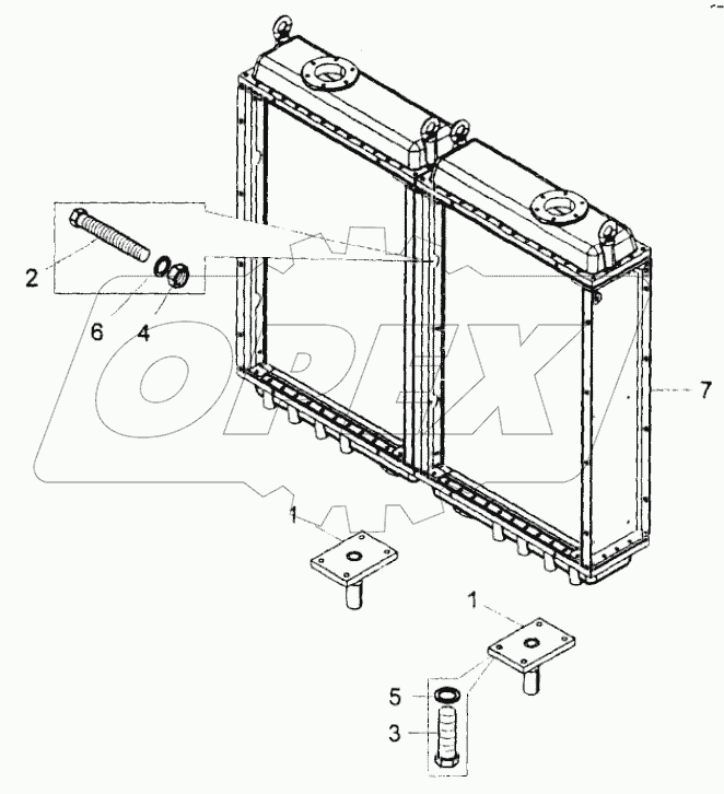  Блок радиаторов;Radiator block