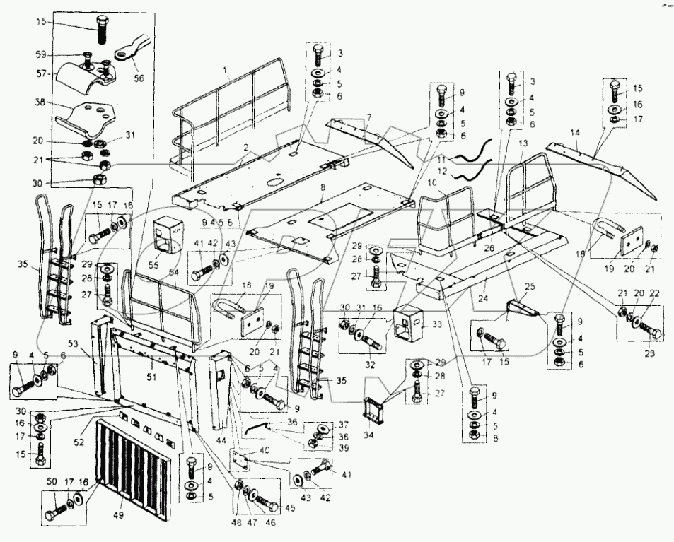  Установка оперения;Mounting tendering