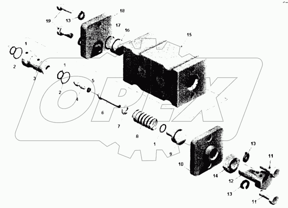  Клапан вспомогательный;Additional valve