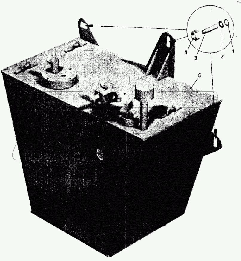  Установка масляного бака;Mounting of oil tank