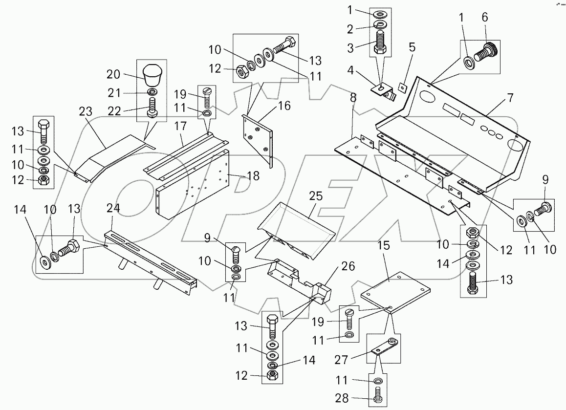  Кабина (продолжение);Cabin (continuation)
