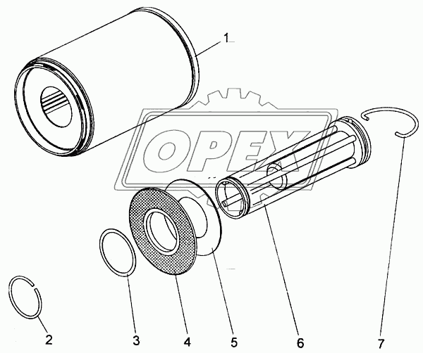 Элемент фильтрующий маслозаборника