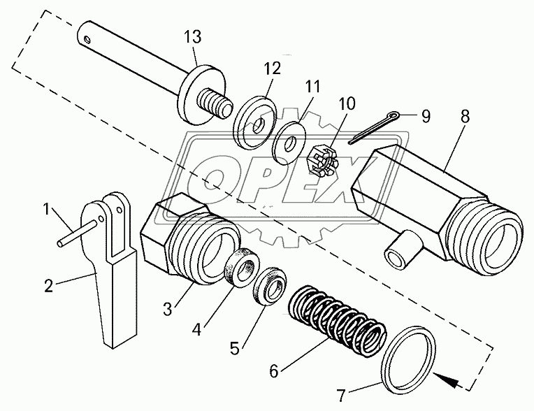 Краник сливной 549А-1305010