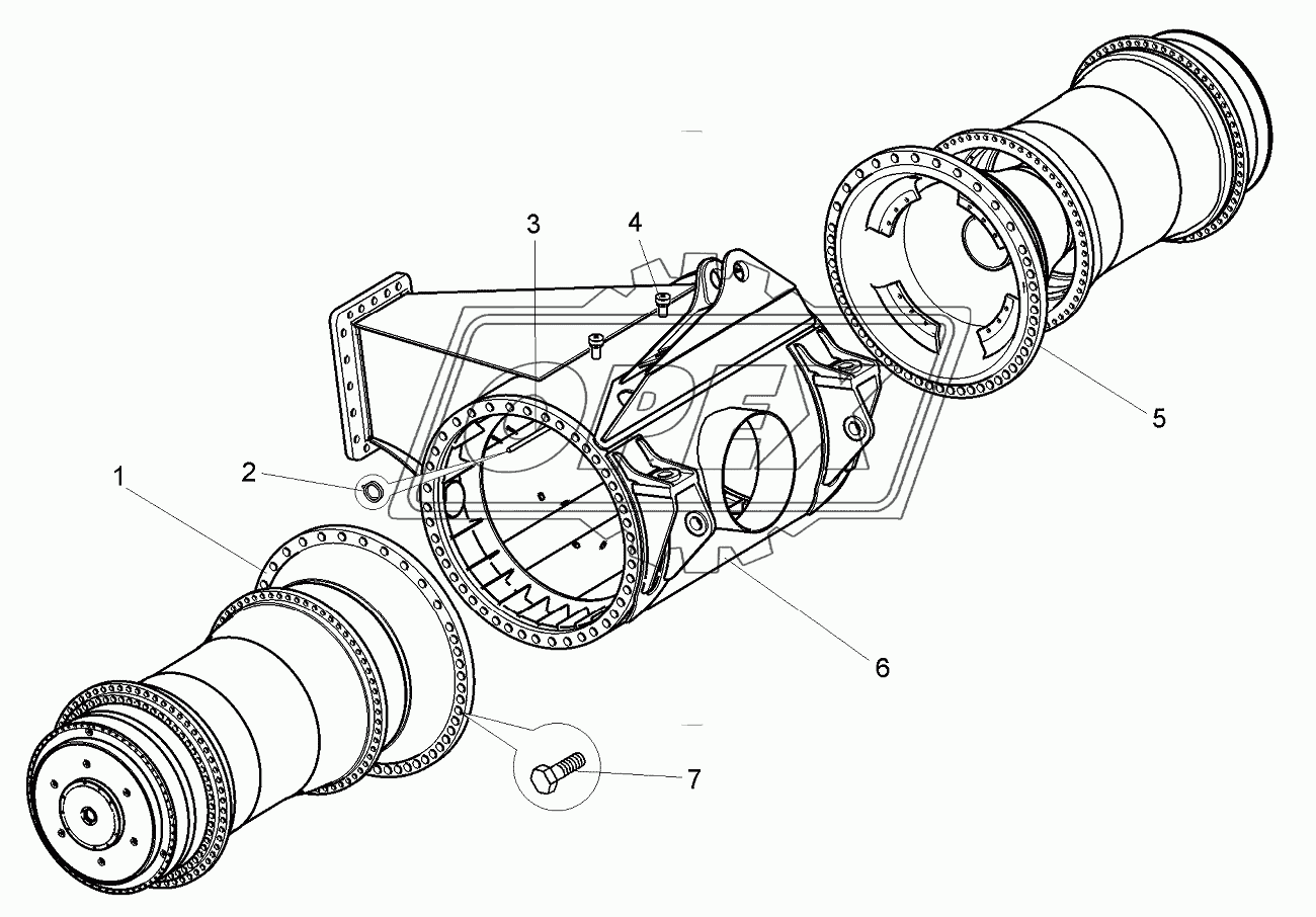 Мост ведущий задний 75600-2400010-10