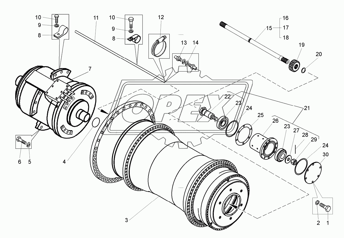 Электромотор-колесо правое 75600-3112010-10