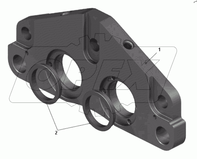  Щека 75600-3577035