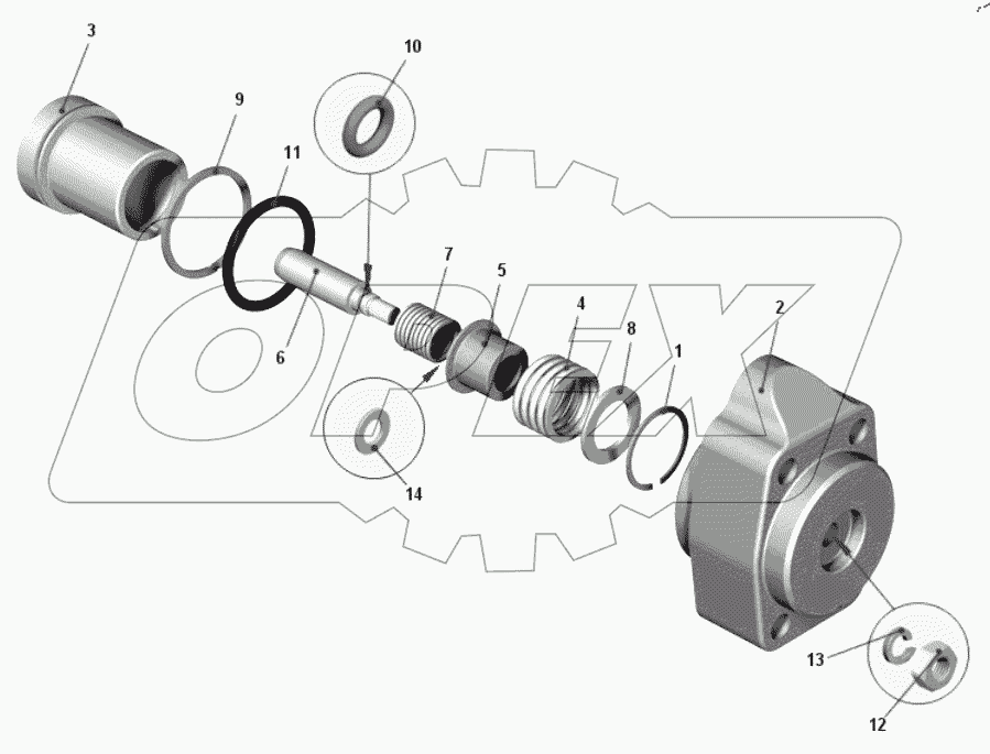  Цилиндр 75132-3577040-10