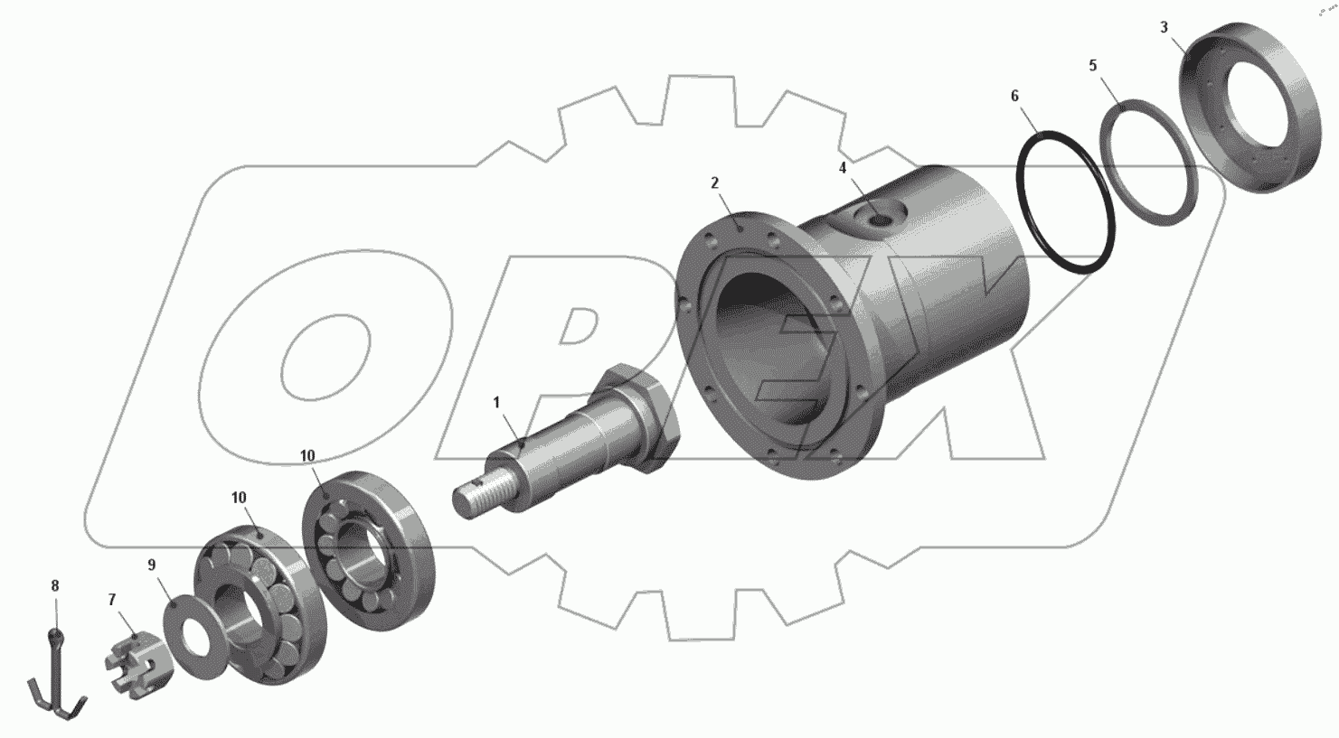  Упор 75600-2405580-01