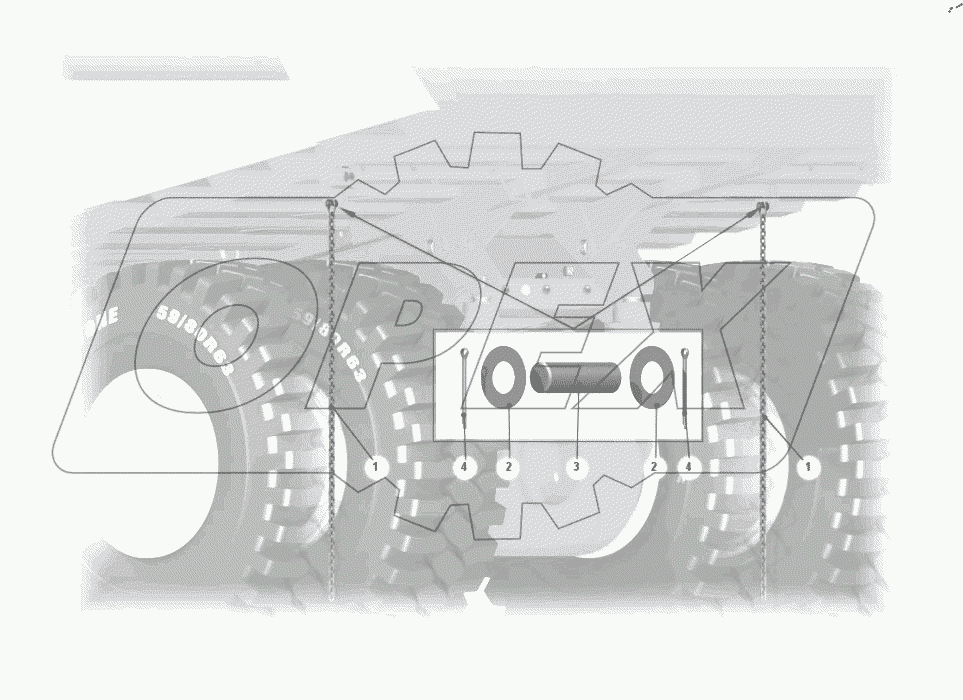  Установка камневыталкивателей 75602-3111001