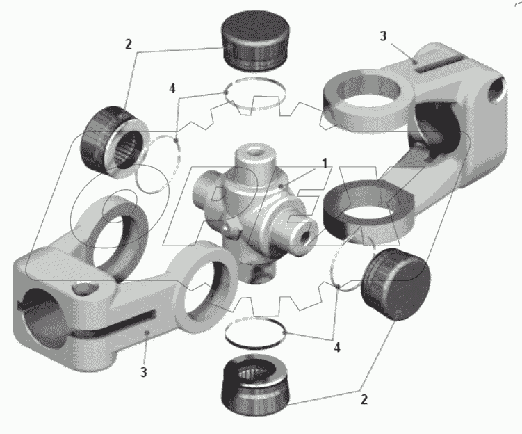  Кардан вала рулевого управления 500-3401096-11