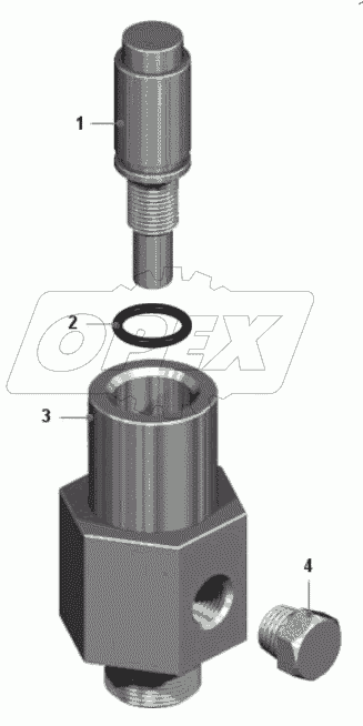  Клапан соединительный 75212-3408430