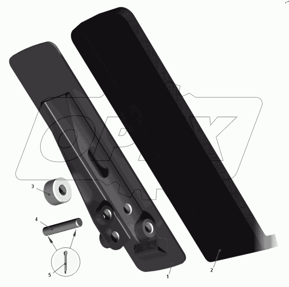  Педаль 7555E-3514440