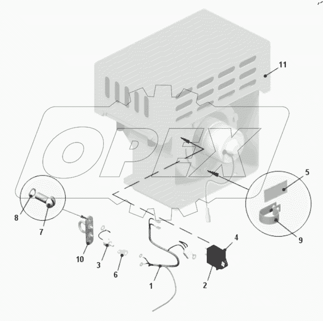  Подключение дополнительного отопителя 7555В-3700040