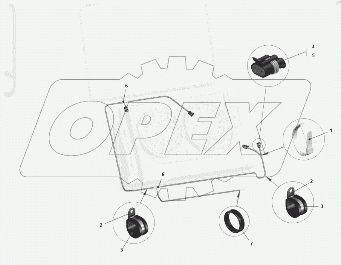  Установка кондиционера 75315-3700072 Вид 1