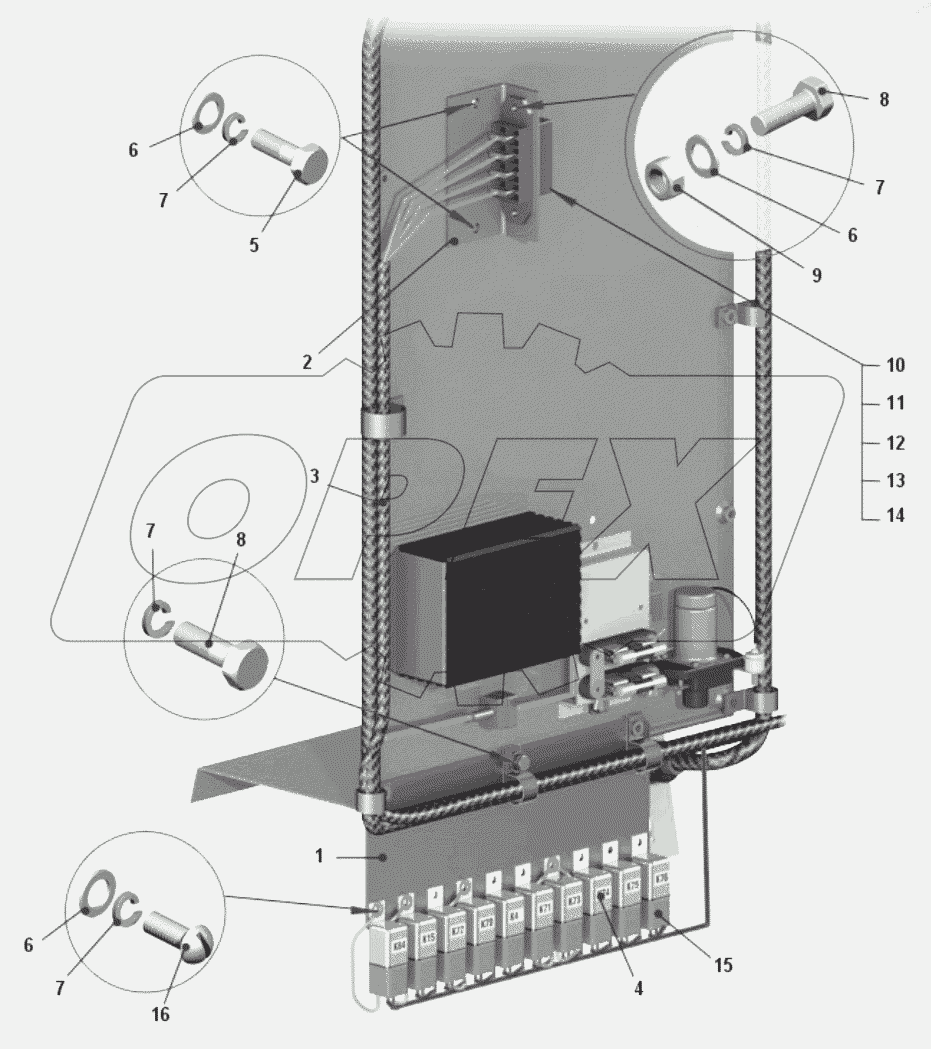  Установка кондиционера 75315-3700072 Вид 2