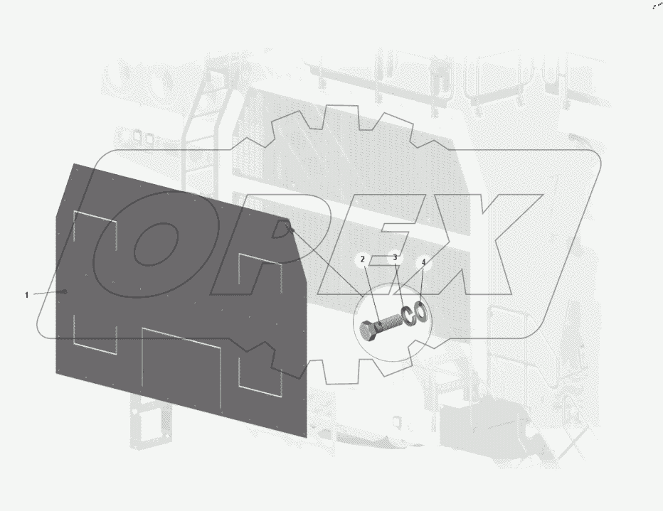  Установка чехла капота 75600-3914002