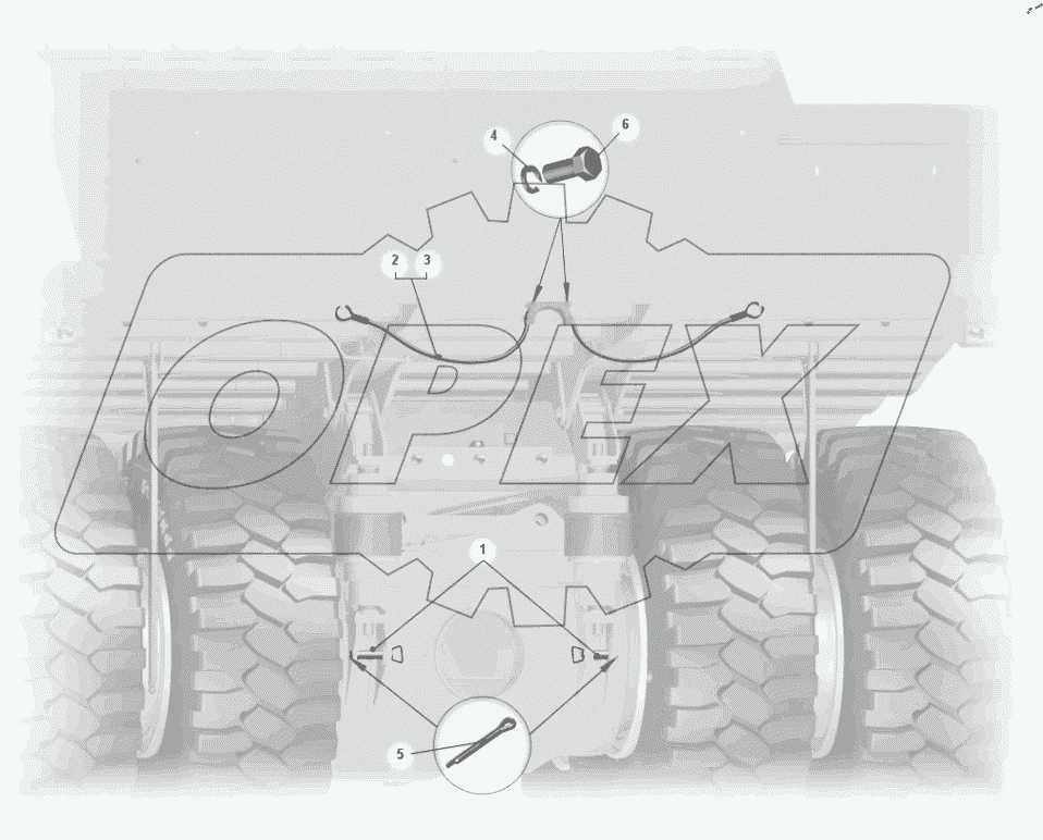  Стопорение платформы 75600-3932670