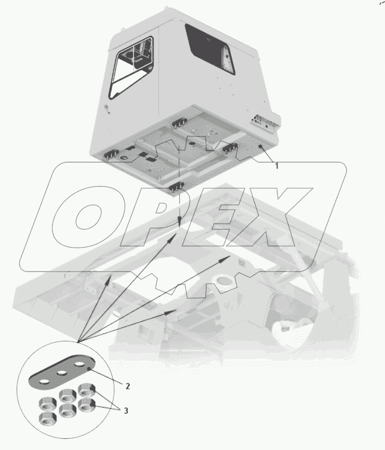  Установка кабины 75306-5000002-А0