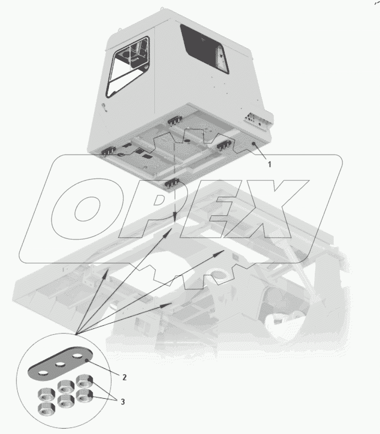  Установка кабины 75306-5000002-А1