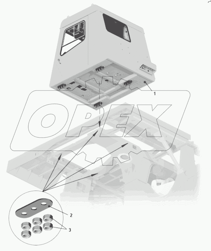  Установка кабины 75306-5000002-А2