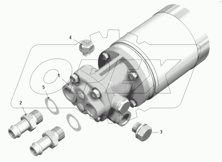  Насос топливопрокачивающий 7512-1113010