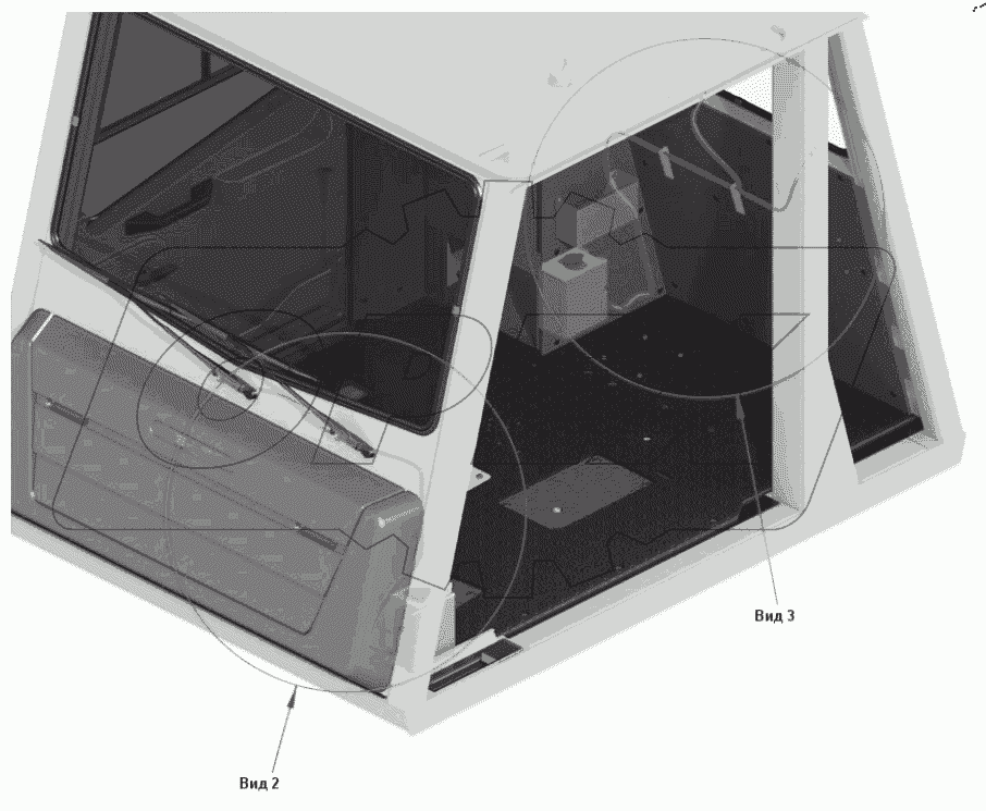  Установка стеклоомывателя Общий вид