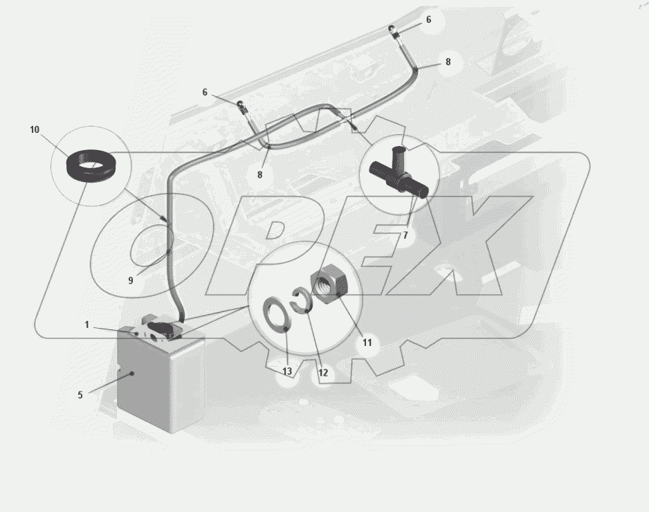  Стеклоомыватели лобового стекла