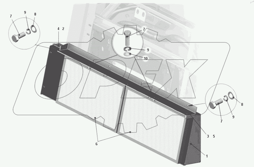  Установка салонного фильтра