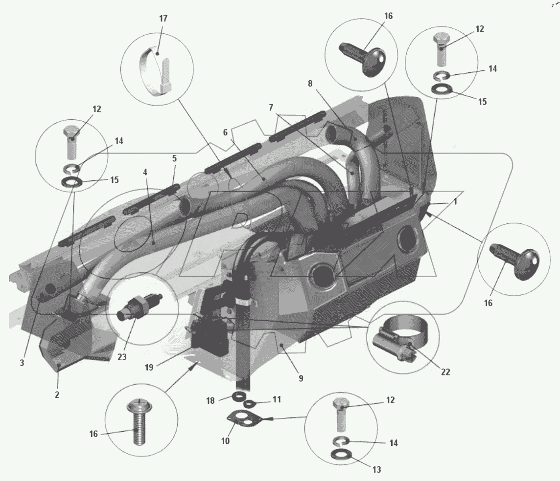  Установка обдува стекла